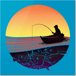 Fishing Posters and Art